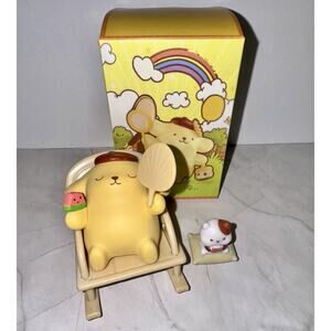 MINISO Sanrio Pompompurin Childhood Seasons Series Summer Confirmed Blind Box